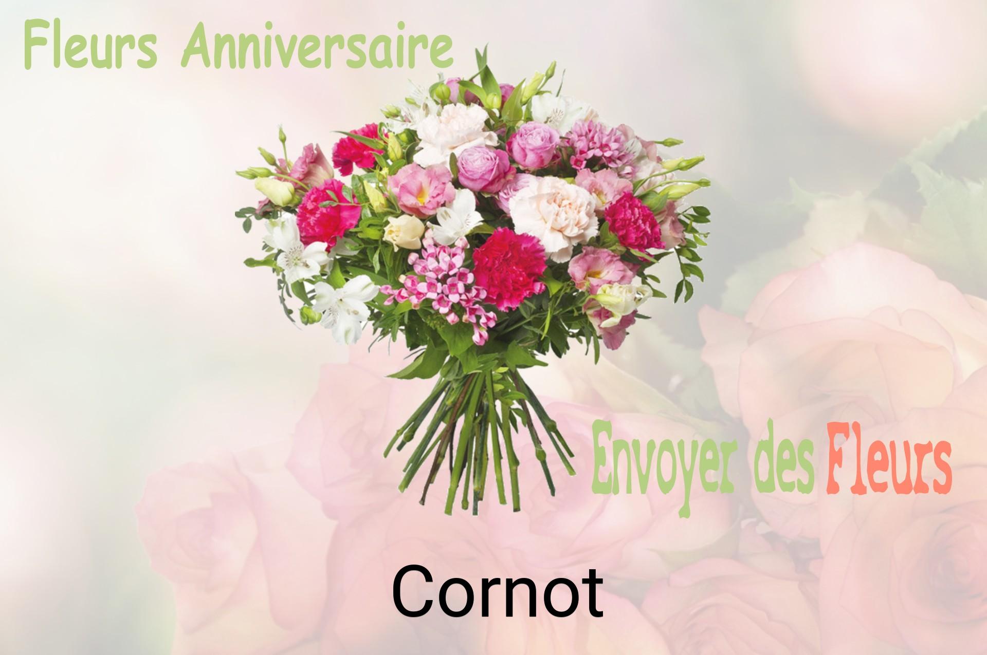 Bouquet de fleurs d’anniversaire livré à Cornot